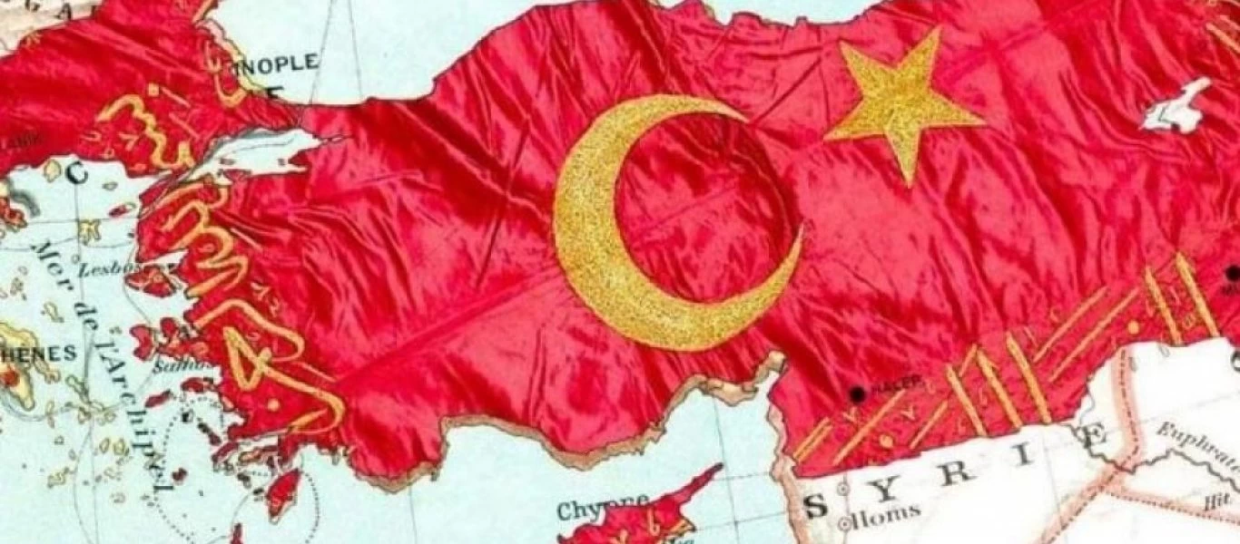Νέοι τουρκικοί χάρτες διεκδικούν μέχρι την Θεσσαλονίκη: «Ήμασταν ξυπόλυτοι, τώρα με τεθωρακισμένα» (φωτό)